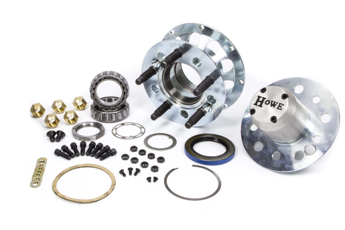 205218 5 x 5 in. Steel Rear Hub Assembly, 8 Bolt