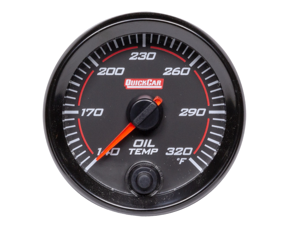 69-009 2.62 in. Redline Oil Temperature Gauge