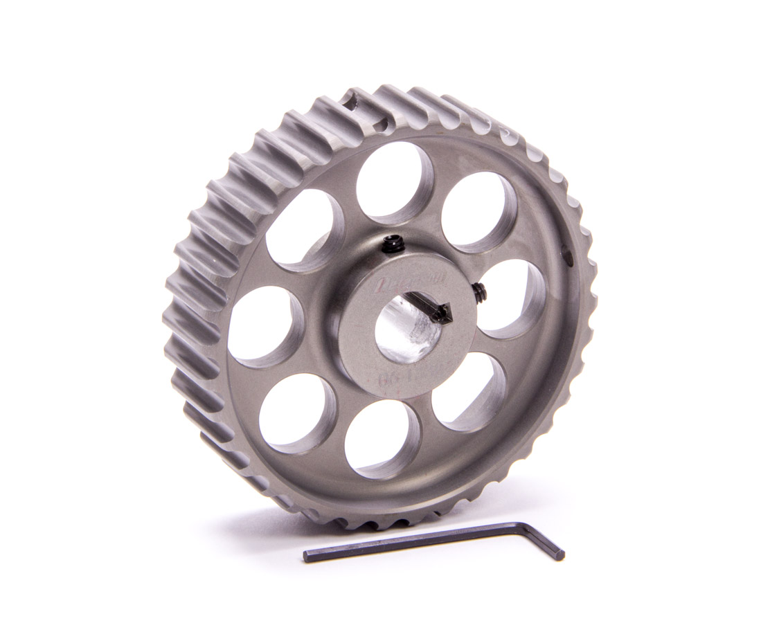 06-1338 Oil Pump Pulley, Black Anodize - 38 Tooth