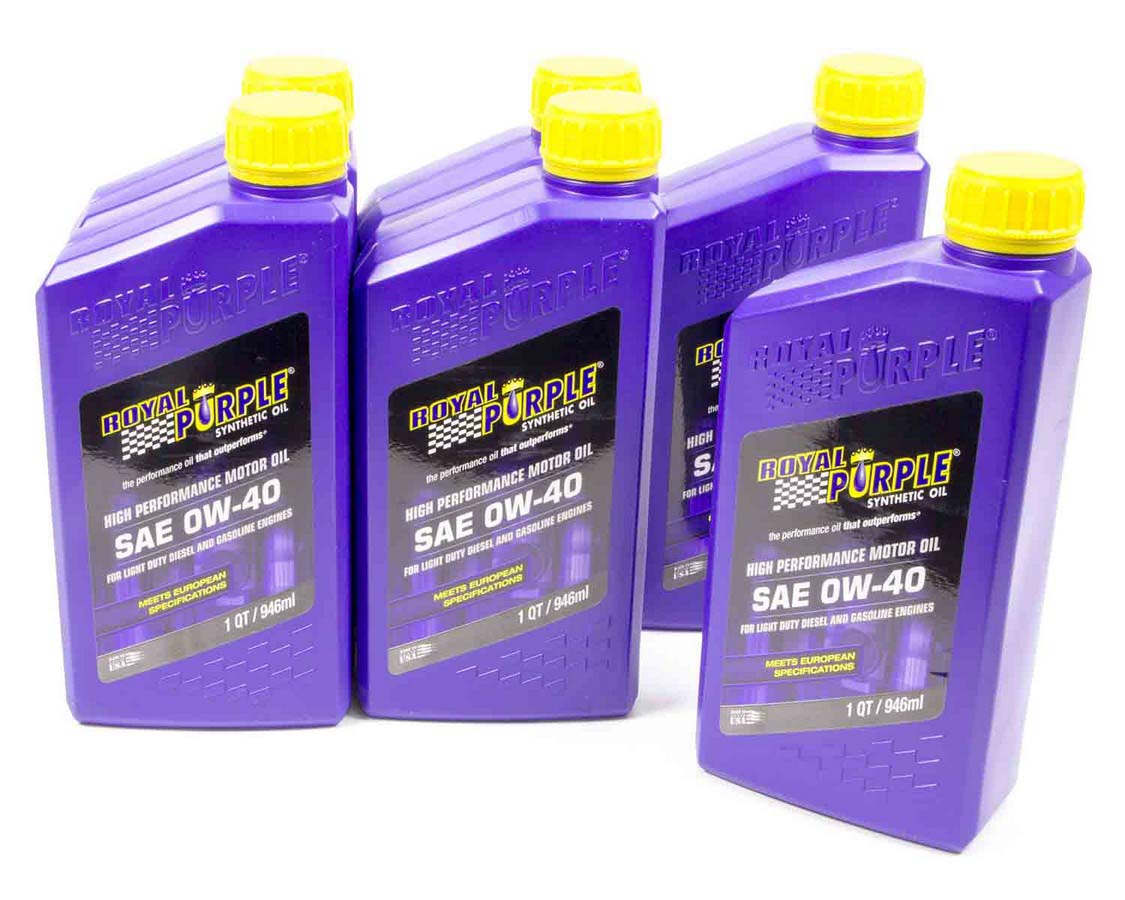 06484 1 qt. 0W40 Multi-Grade SAE Oil, Case of 6
