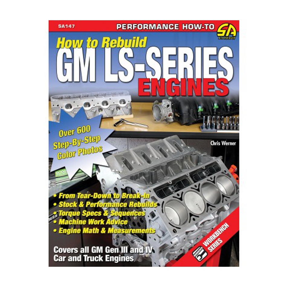 SA147 How to Rebuild GM LS Series Engines Guide Book