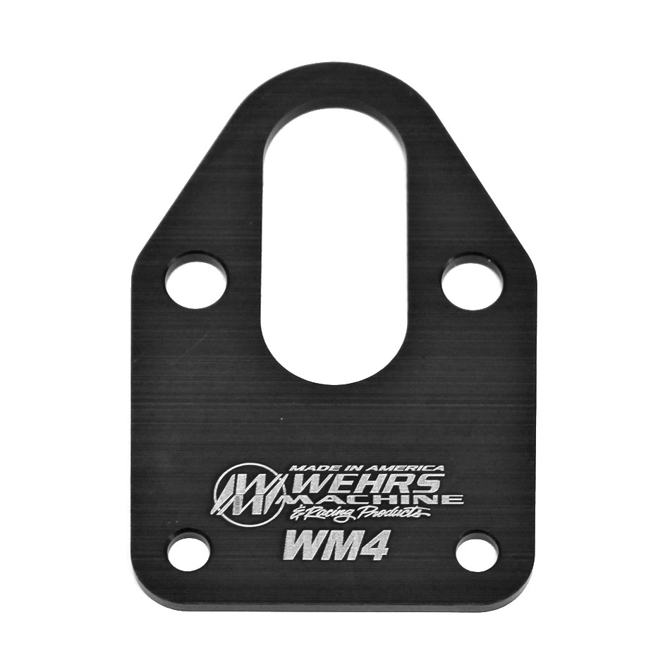 WM4 Fuel Pump Block Off Plate for Small Block Chevy