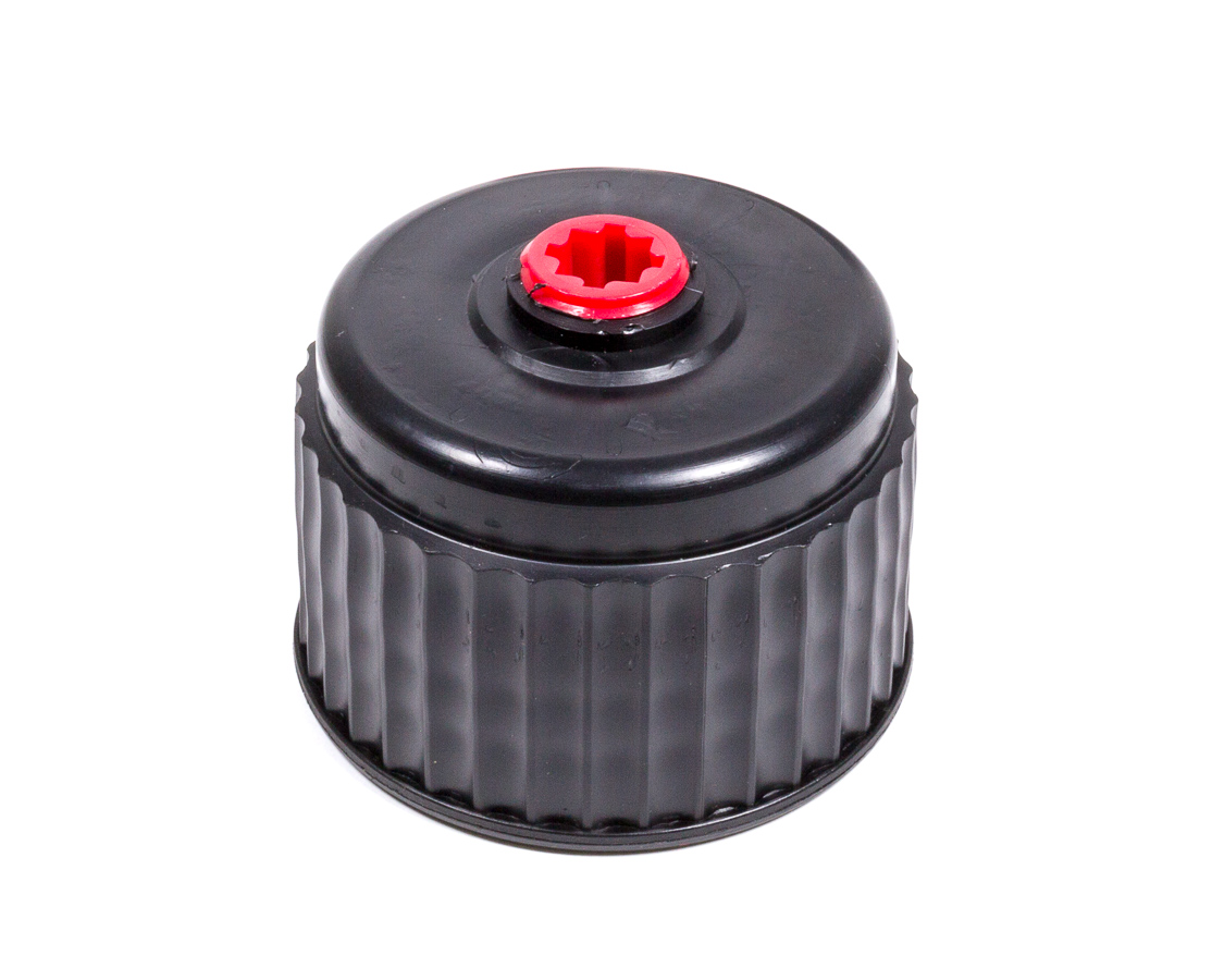 R1110BKSQ Utility Jug Lid with Boss Hose Adapter Fitting