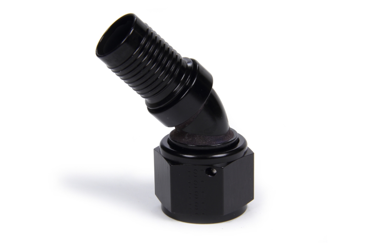 224512 No.12 HS-79 Hose End, Black Anodize