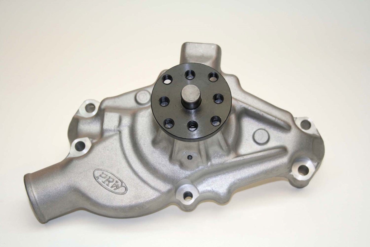 1435000 High Performance Aluminum Water Pump for 1955-1972 Small Block Chevy - Short