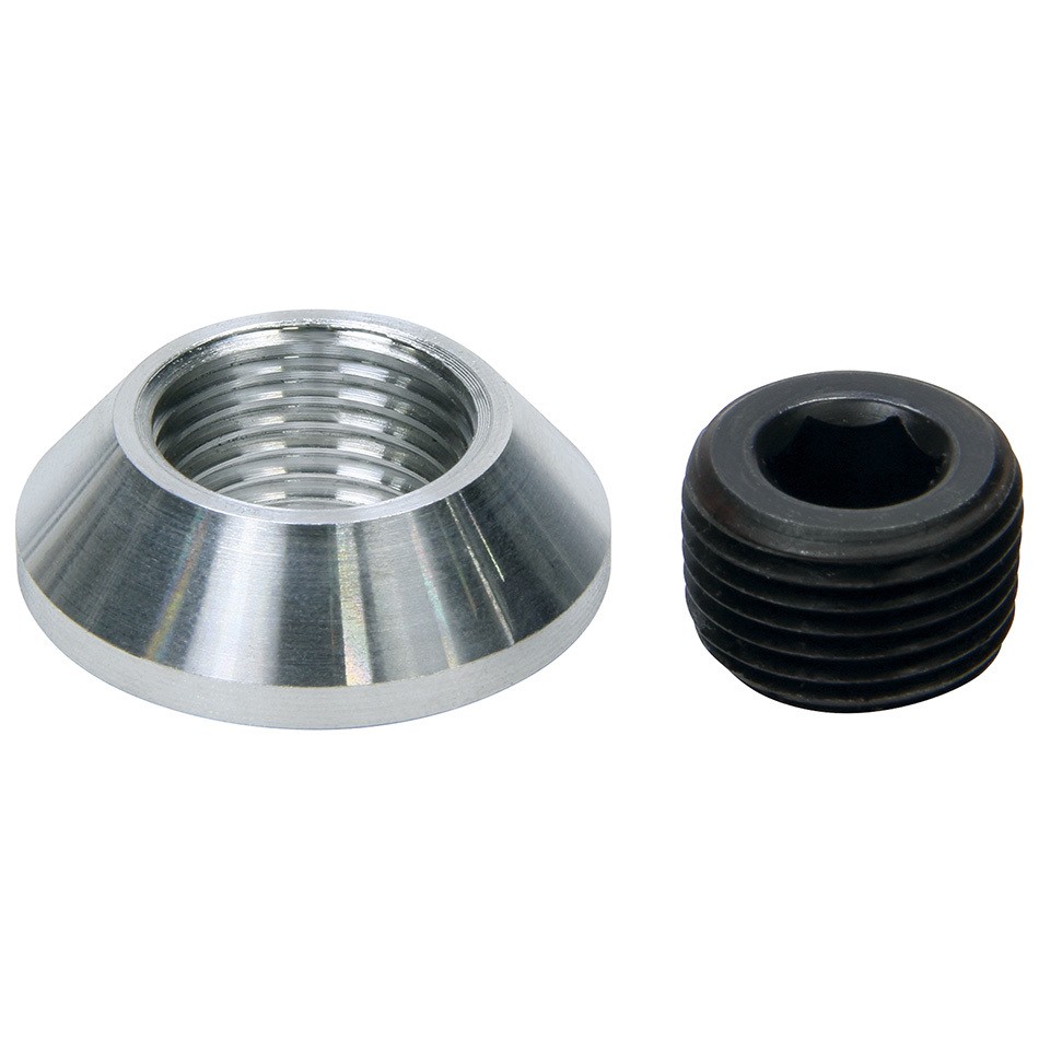 50734 0.5 in. NPT Aluminum Bung & Drain Plug Kit, Natural