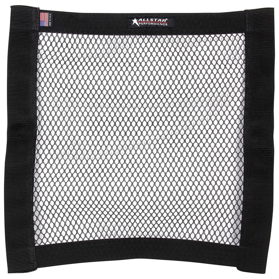 10294 18 x 18 in. Rectangle Non SFI Mesh Window Net - Black