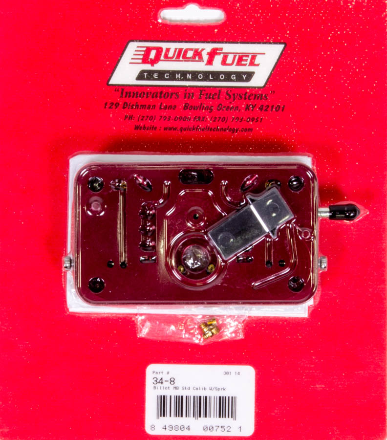 34-8 Standard Calibration Aluminum Billet Metering Block