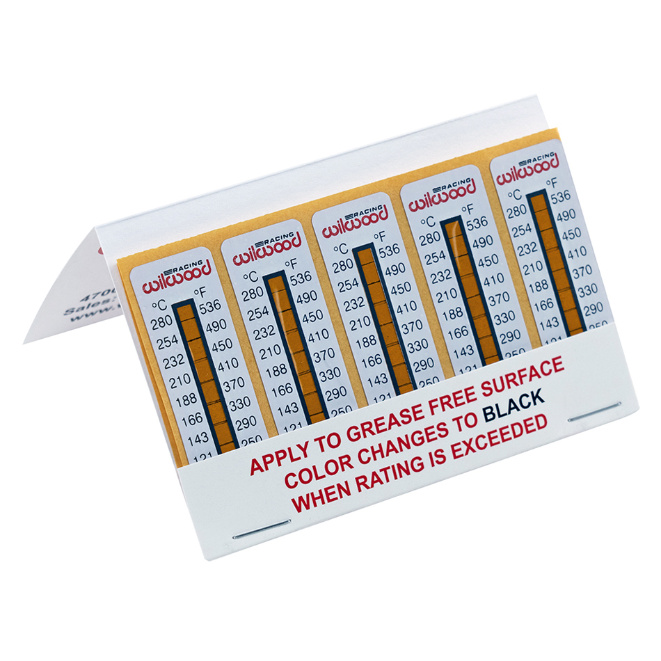 400-15671 Temperature Measuring Indicator Strips - Pack of 10