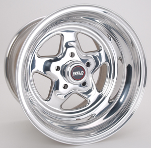 96-512212 15 x 12 in. Pro-Star Wheel, 6.5 in. Back Spacing
