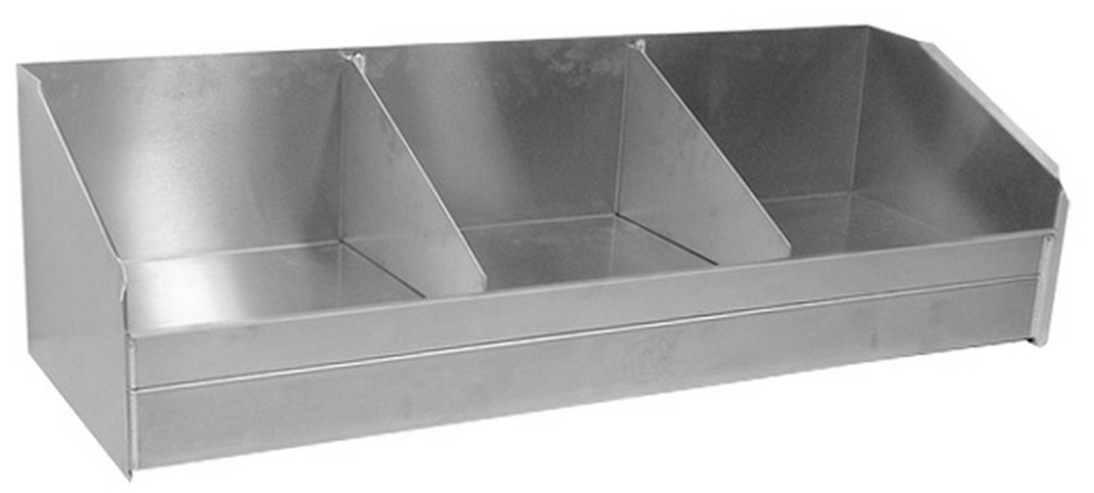 332 3 Bay Helmet Shelf - 42.75 x 12 x 15 in.
