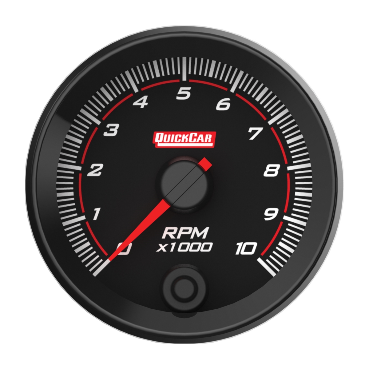 69-001 2.62 in. Redline Recall Tachometer - Black