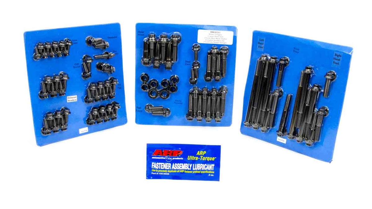 544-9701 Complete Engine Fastener Kit for Small Block Mopar, 12 Point