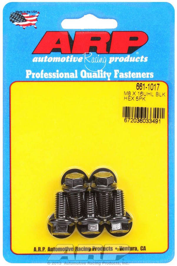 661-1017 Bolt Kit, 6 Point - 8 x 1.25 x 16 mm