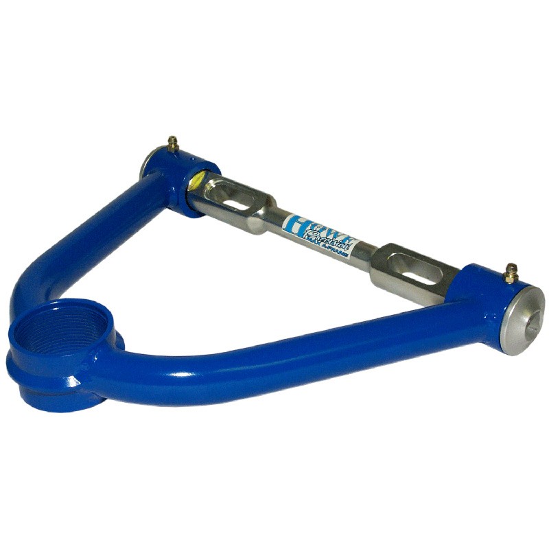 2215115 12.75 in. 15 deg Universal Upper Slotted Control A-Arm, Blue Powder Coated