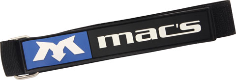 416007 2 in. Replacement Strap Wrap, Black