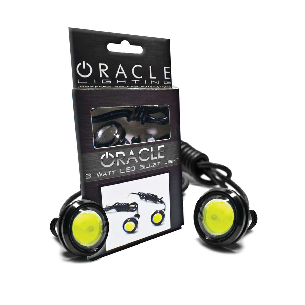 5410-001 Universal DRL Fog Lights, White