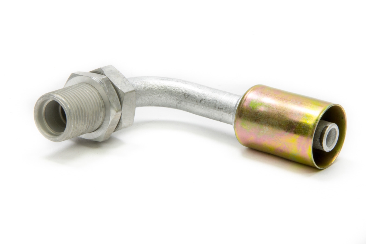 35882-VUG No.8 90 deg Bulkhead Beadlock O-Ring Fitting