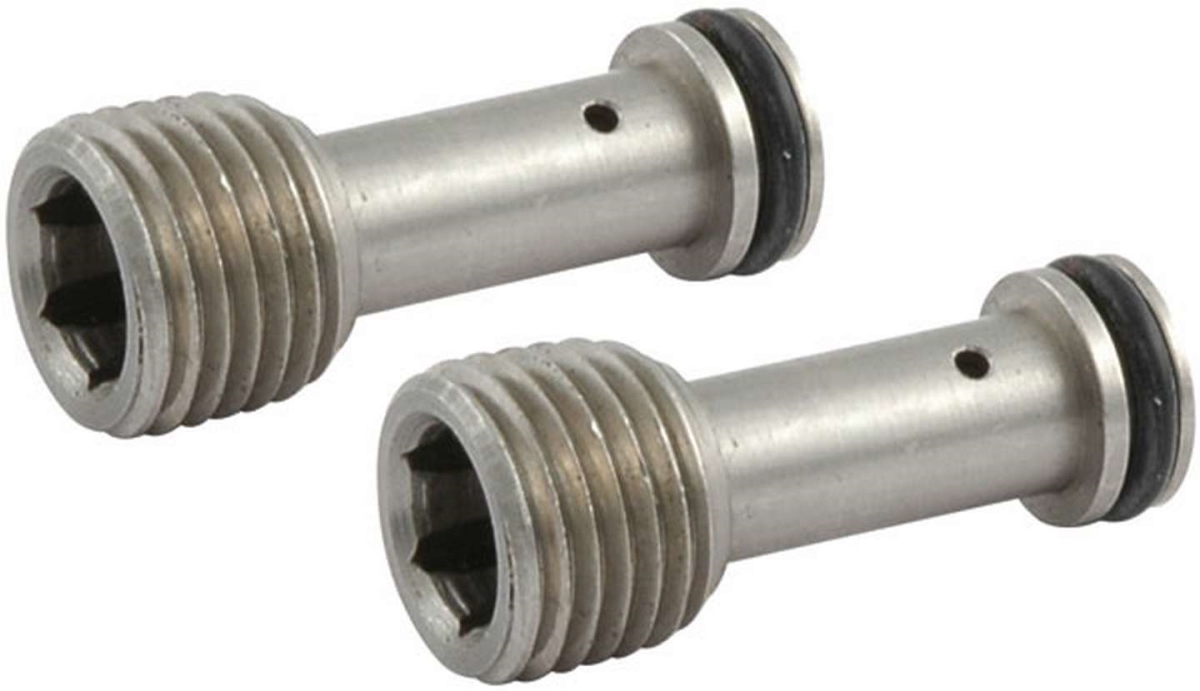 90071 Bowtie Oil Restrictors for Small Block Chevy - Pack of 2