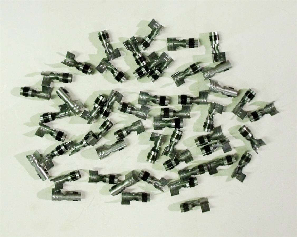44399 180 deg Spark Plug Terminals, Pack of 50