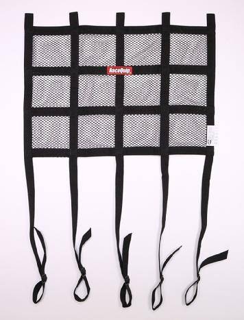 RaceQuip & SafeQuip 822001 Window Net Mesh Black SFI Hybrid Adjustable Strap