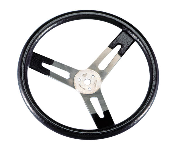 601-70161 16 in. Aluminum Flat Steering Wheel