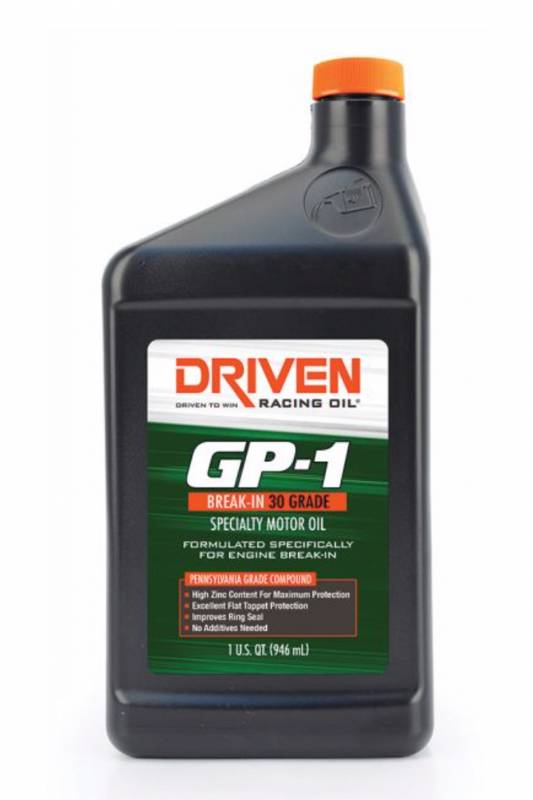 19336 1 qt. 30W GP-1 Break-in.Motor Oil