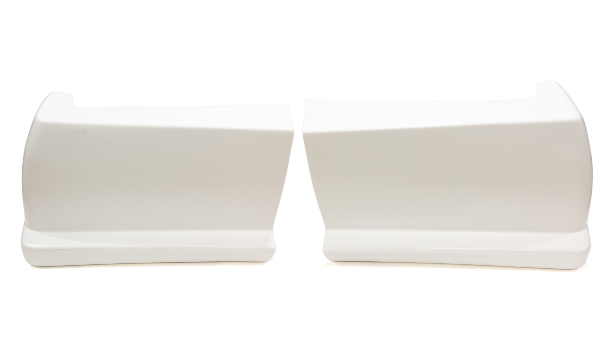 21001-45051-W Truck Bumper Cover, White - Rear