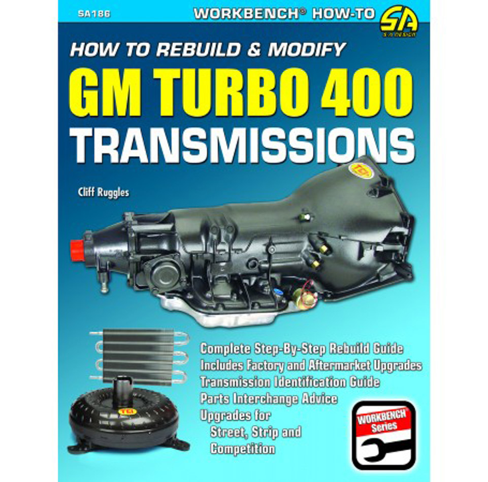 S-A Books SA186 How to Rebuild GM Turbo 400 Transmissions Guide Book