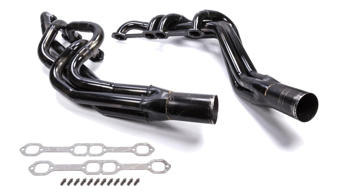 136V18 1.75 - 1.87 in. 18 deg Crossover Headers for Small Block Chevy