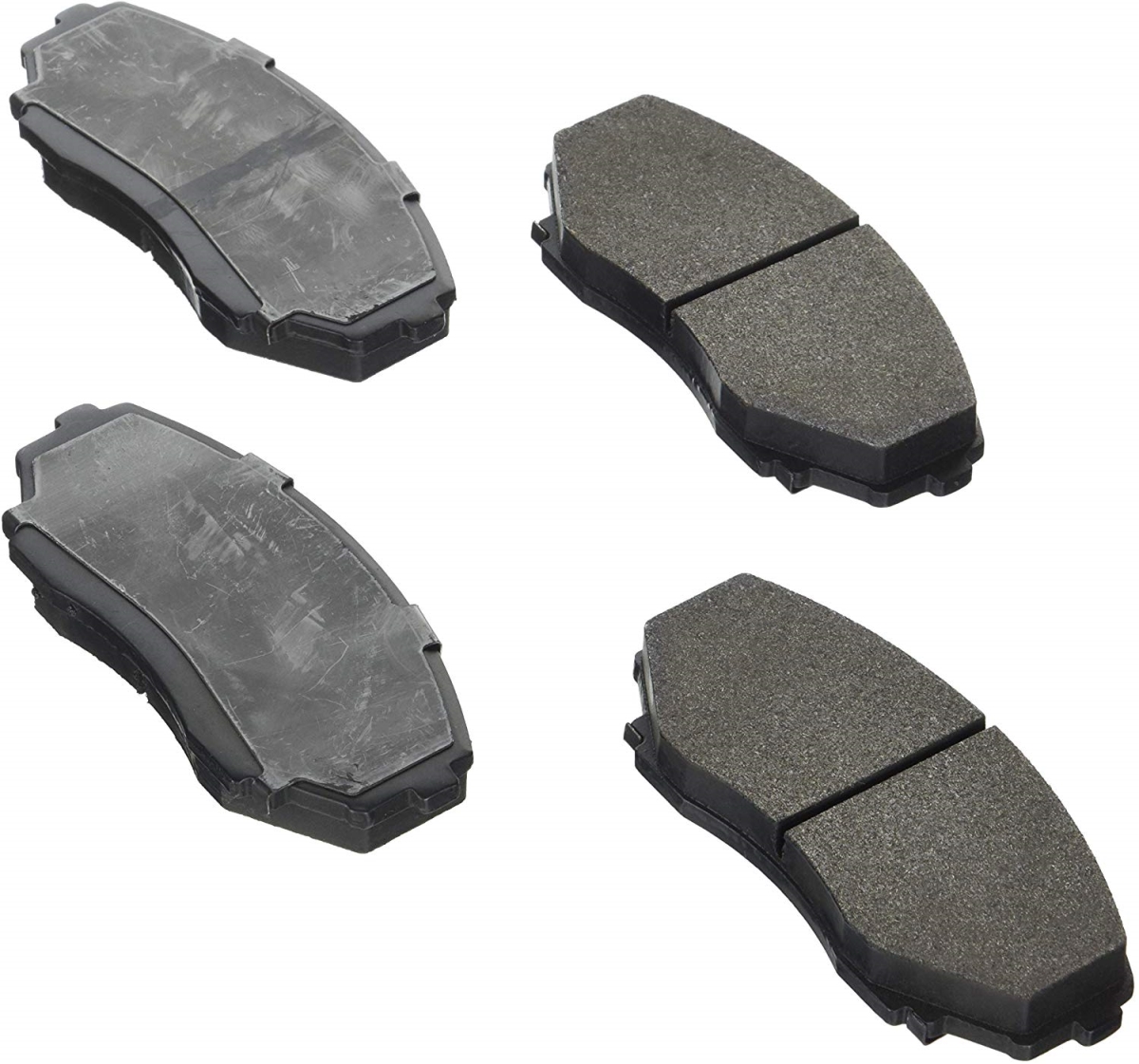 102.05510 C-TEK Semi-Metallic Brake Pads with Shims for 1992 Mazda MPV -  CENTRIC BRAKE PARTS, CBP102.05510