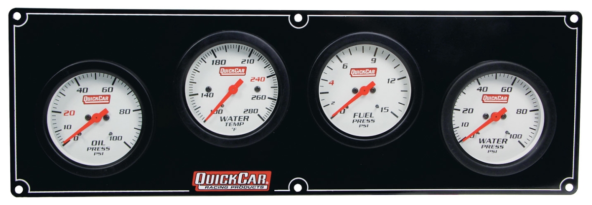 61-7026 4 Gauge Extreme Panel Assembly - White
