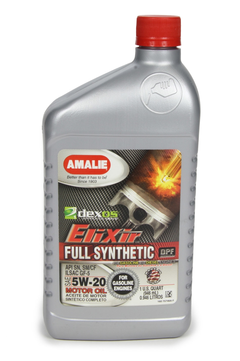 AMA75746-56 1 qt. Elixir 5W20 Dexos1 Motor Synthetic Oil