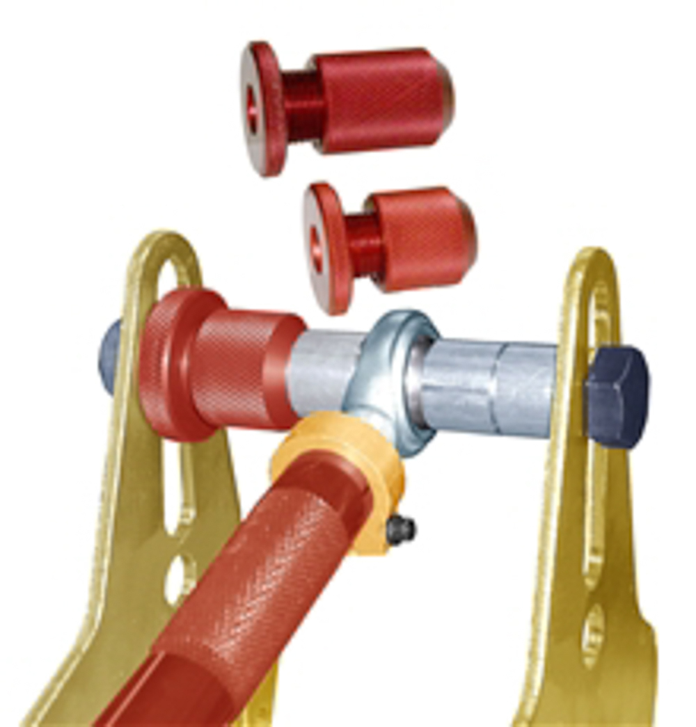 1.25 to 2.125 in. Adjustable 3rd Link Spacer - Aluminum