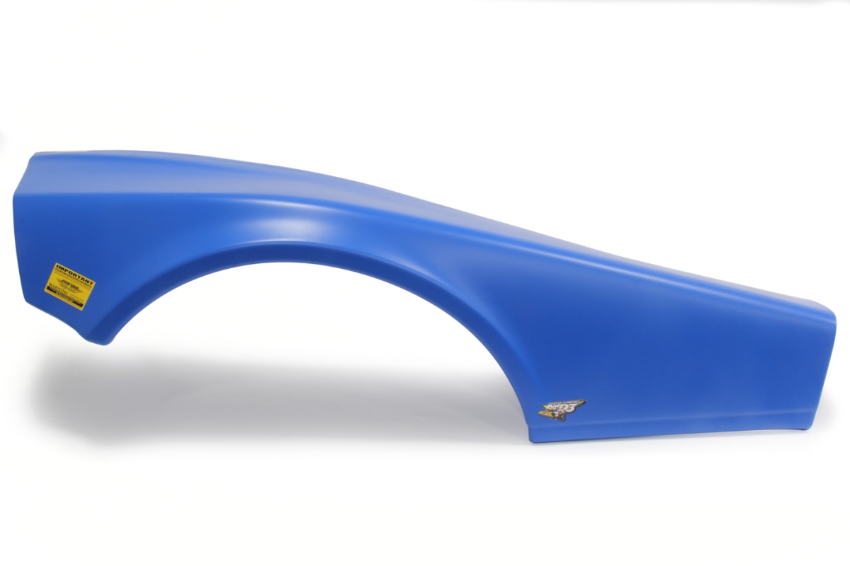 FIV20002-23051-CBL MD3 Plastic Half Driver Side Fender Fender, Chevron Blue