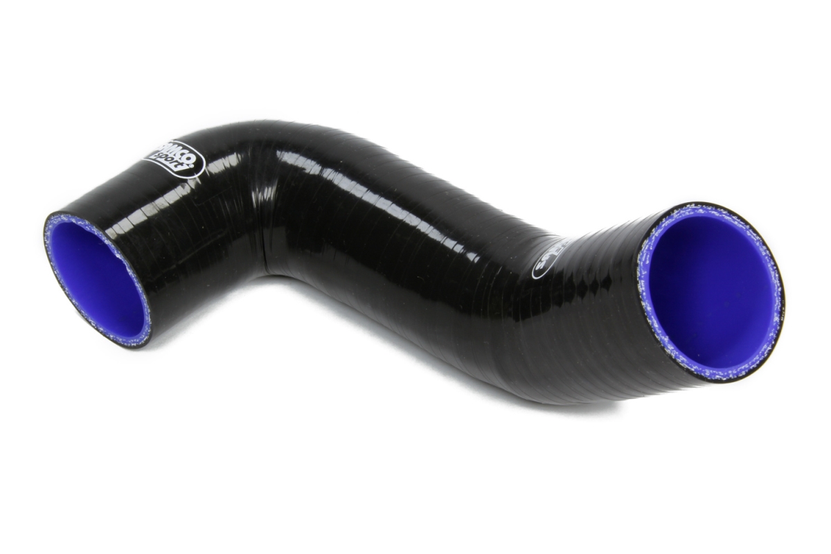 1.75 in. Lower Radiator Hose with Silicone for Sprint Car, Black