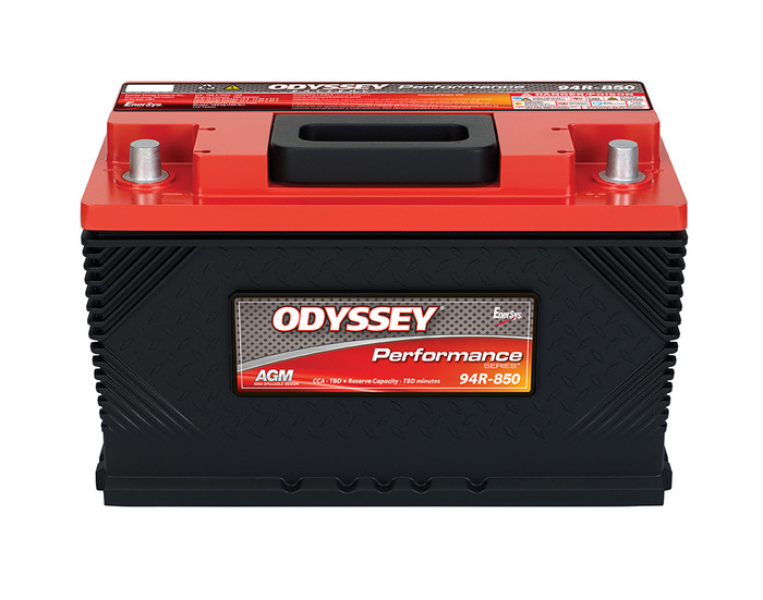 12V AGM Performance Series Battery with 850 Cranking Amp & Top Post Terminals - 12.36 x 7.47 x 6.85 in.