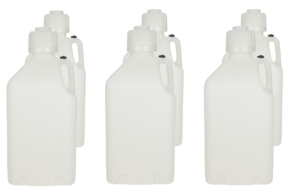 SCR2000W-CASE 5 gal O-Ring Seal Cap Utility Jug, Blue - Case of 6