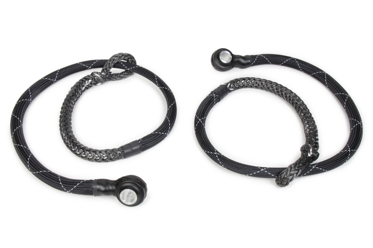 TIP2016 Wrap Style Axle Tether with Radius Rod Bolt to Front Axle Sprint Car - Pack of 2