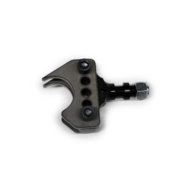 Weld-On Adjustable Steel Shock Mount with 1.5 in. OD Tubing, Black