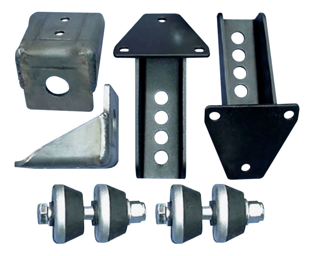 31 in. Weld-On Steel Frame Motor Mount for Chevy Ford V6-V8