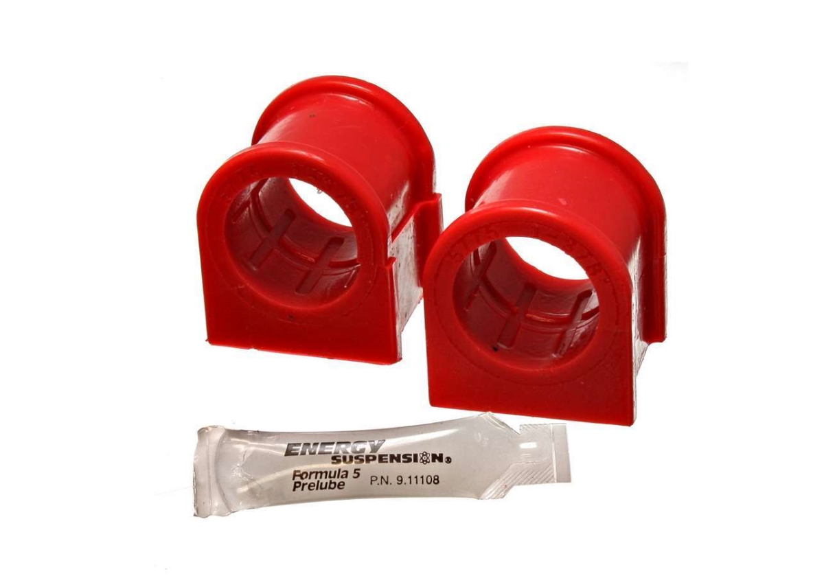 ENE4-5193R 34 mm Hyper-Flex Front Polyurethane Sway Bar Bushing for 2005-2010 Ford Mustang, Red - Pack of 2