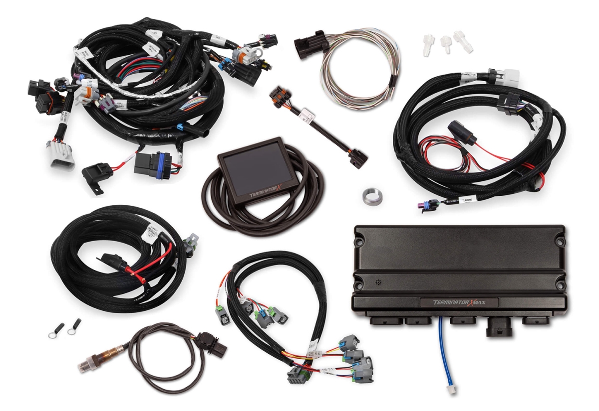HLY550-918 3.5 in. Touchscreen Terminator-X Engine Control Module for GM LS-Series