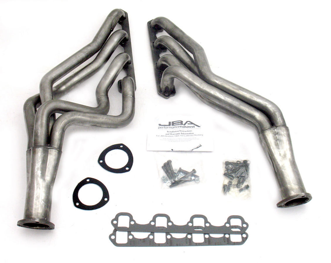 Exhaust Header Set for 1965-1973 Ford Mustang 289-302, Natural - Pack of 2 -  PerfectPitch, PE3614935