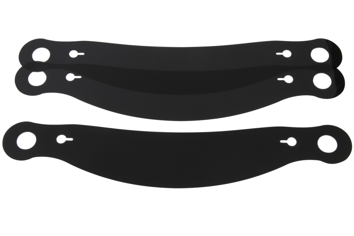 Smoked Bell Tearoff for RaceQuip Pyro & RCI
