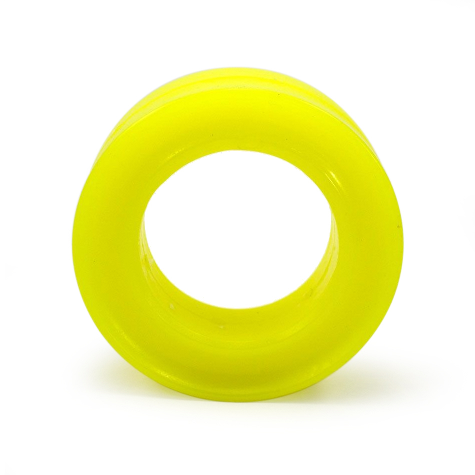 5 x 1.5 in. Coil Space Spring Rubber for 80 Durometer, Yellow