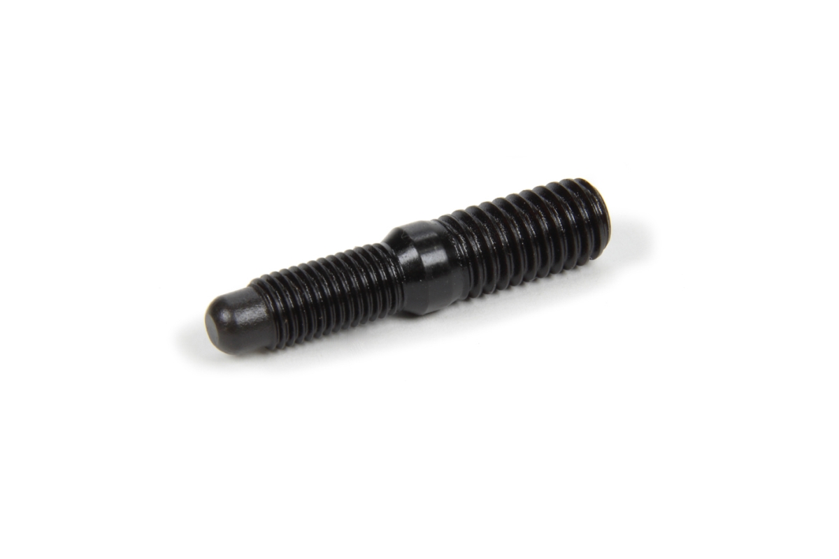 0.375-16 & 0.31218 in. Universal Thread Stud with 1.750 in. Long Stepped - Black Oxide