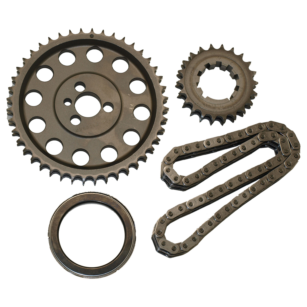CLO9-3600TX9Z Single Roller 9 Keyway Adjustable Timing Chain Set for Small Block Chevy V6
