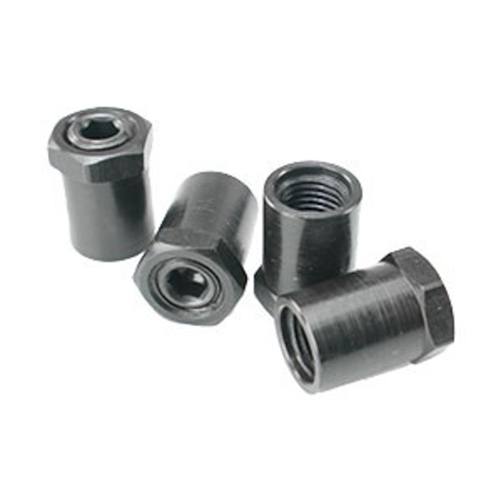 0.437-20 in. Sure-Lock Design Rocker Arm Nuts, Black