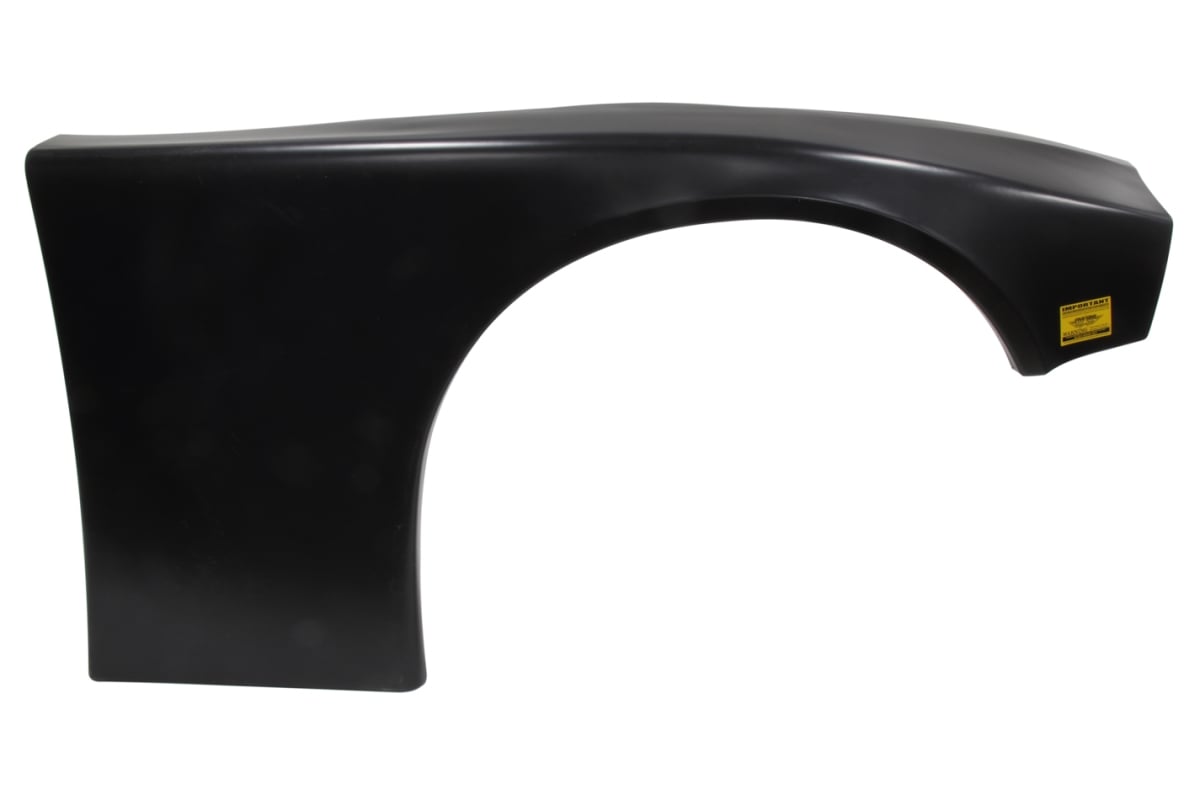 LMSC Passenger Plastic Full Right Side Fender - Black